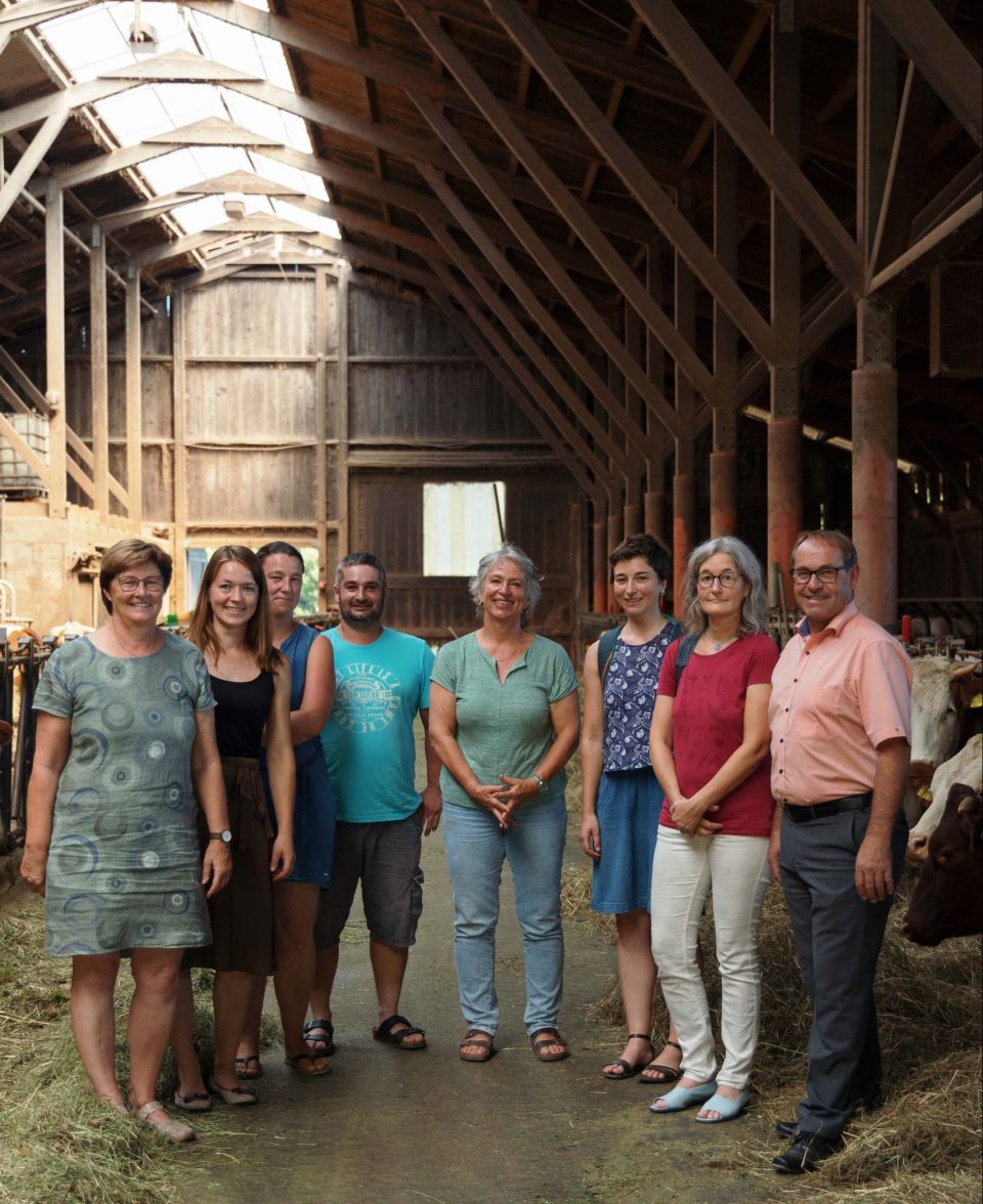 Landtagsabgeordnete zu Besuch in den Öko-Modellregion